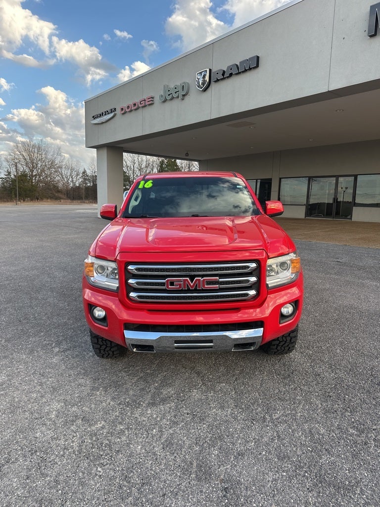 Used 2016 GMC Canyon SLE with VIN 1GTH6CE31G1384476 for sale in Little Rock