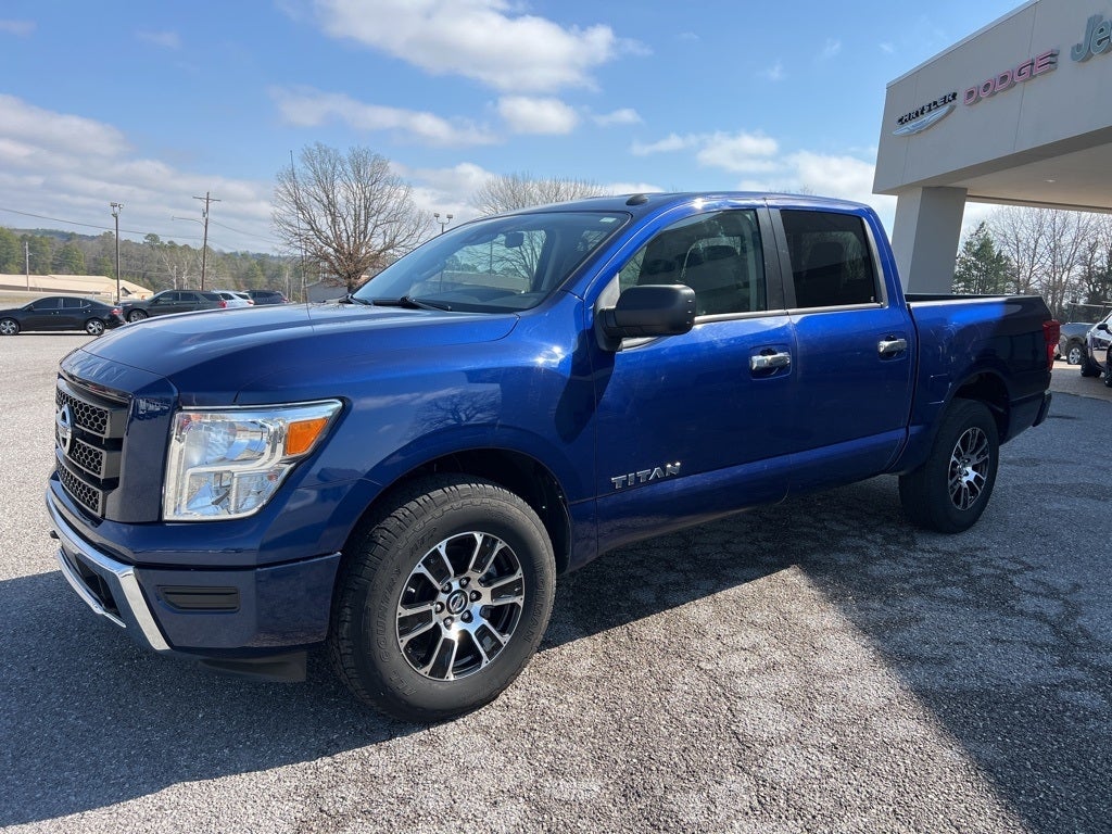 Used 2021 Nissan Titan SV with VIN 1N6AA1EC9MN529477 for sale in Little Rock