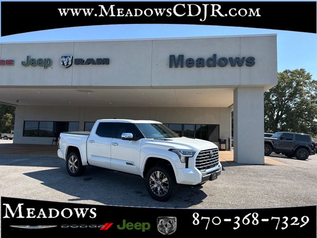 2023 Toyota Tundra Hybrid Capstone